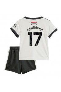 Manchester United Alejandro Garnacho #17 Babytruitje 3e tenue Kind 2024-25 Korte Mouw (+ Korte broeken)